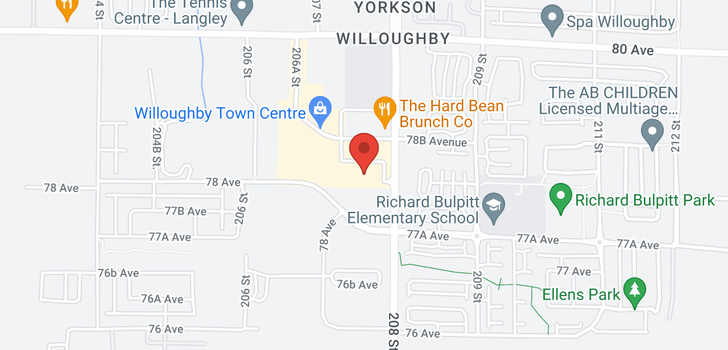 map of 509A 20716 WILLOUGHBY TOWN CENTER DRIVE